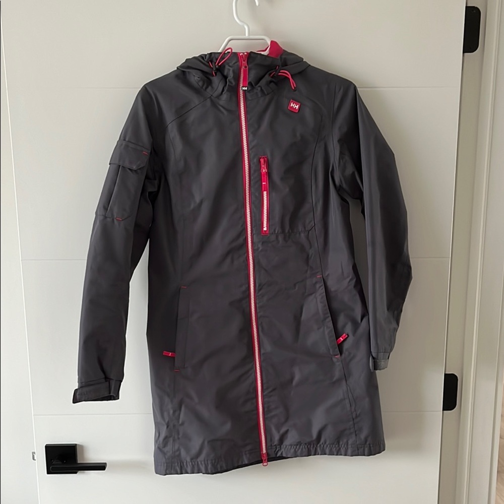 Helly‎ Hansen Gray Jacket with pink Accents